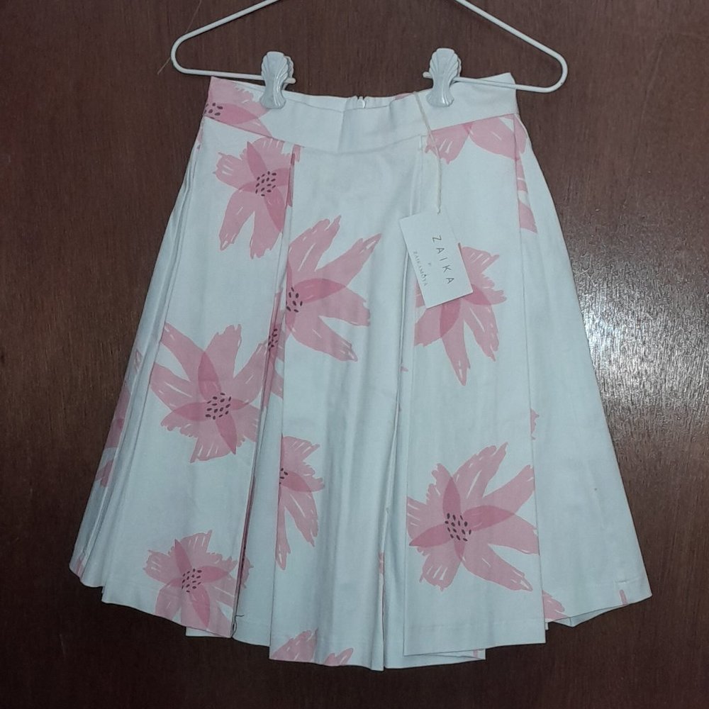 Pink Flower Skirt